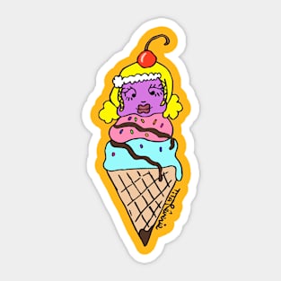 Ice creamlicious Sticker